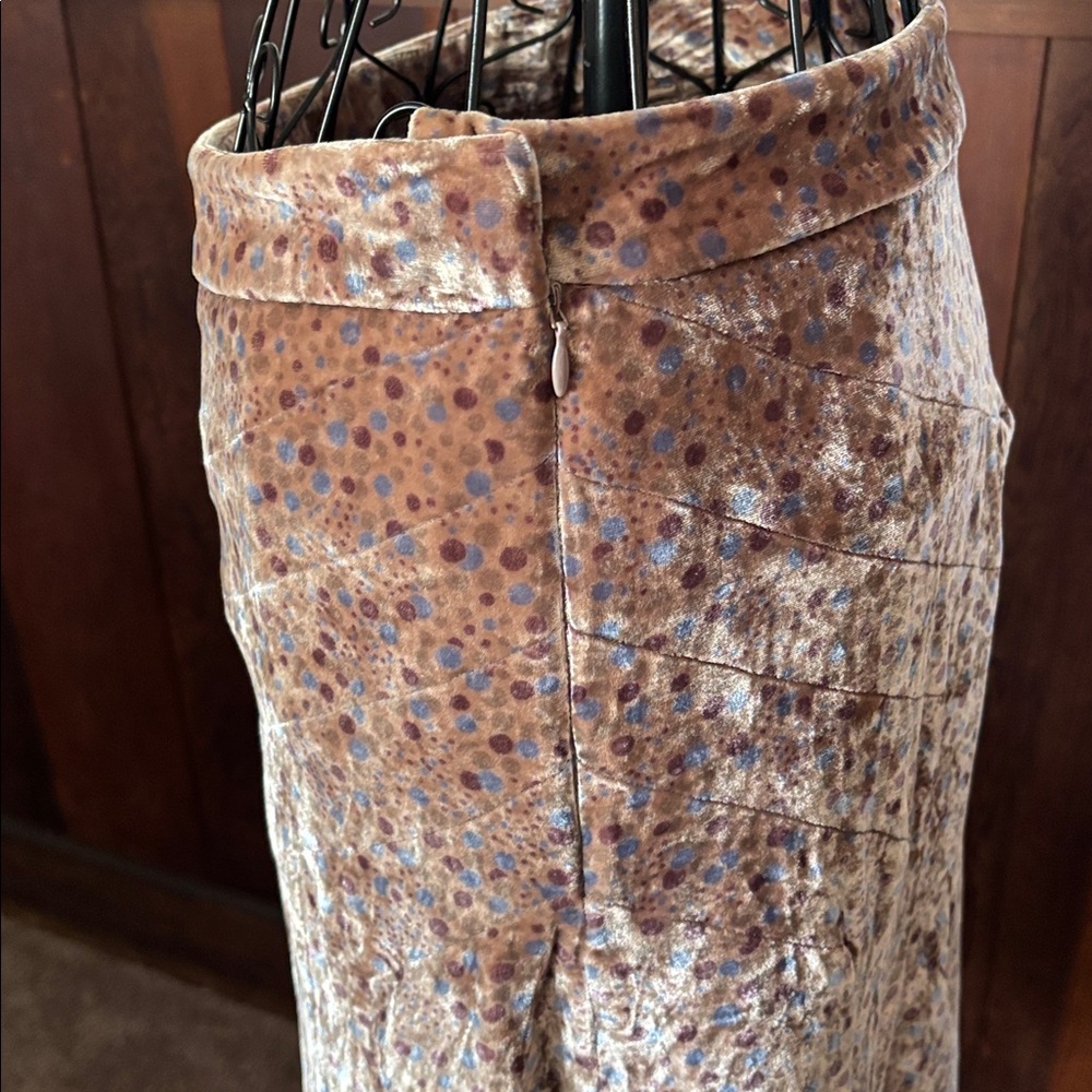Marc Jacobs Brown Velvet Skirt Vintage - Picture 5 of 5